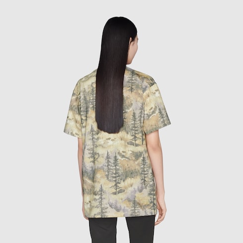 The North Face x Gucci T-shirt in multicolour | GUCCI® SG The North Face x Gucci T-shirt in multicolour | GUCCI® SG