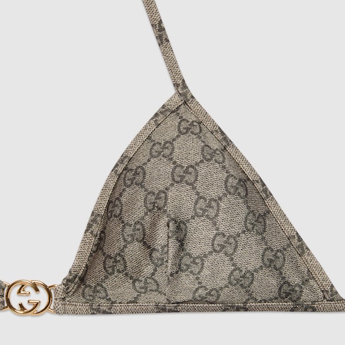 Bikini de jersey elástico con GG