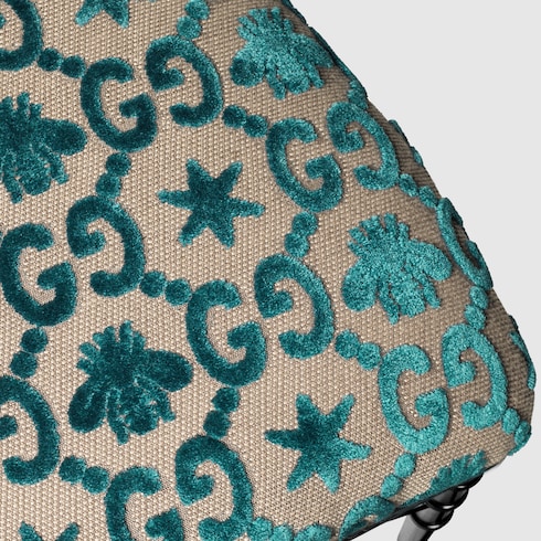 Sedia Chiavarina con motivo GG jacquard