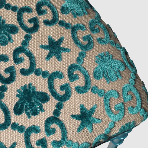 Sedia Chiavarina con motivo GG jacquard