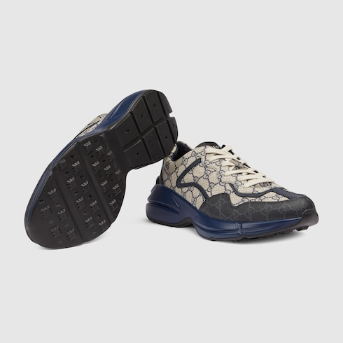 Blue gucci shoes men deals