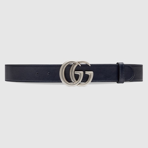 Gucci blue monogram belt online