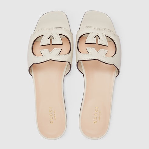 Mules à motif GG pour femme