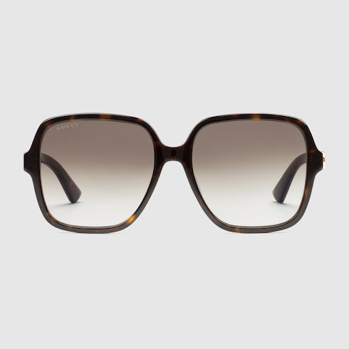 Gafas de sol con marco rectangular