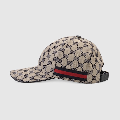 Original GG canvas baseball hat with Web