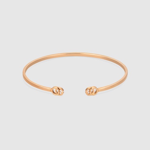 グッチ ゴールドジュエリーGGランニング 18K カフブレスレット