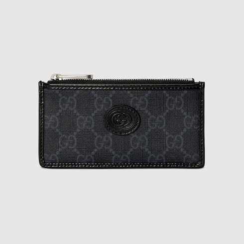 Card case with Interlocking G