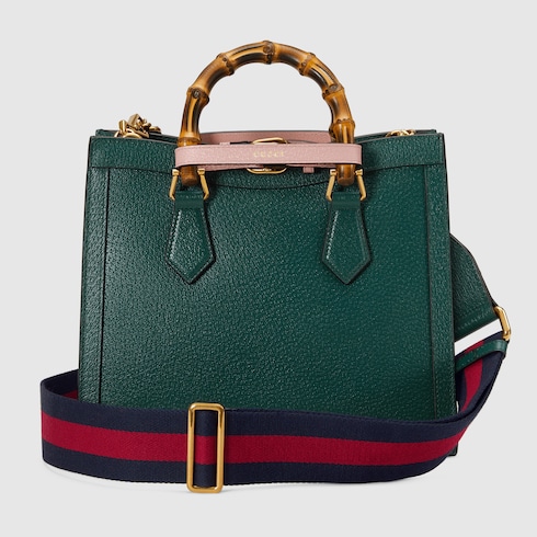 グッチ ダイアナ〕スモール トートバッググリーン レザー | GUCCI® JP