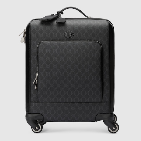 Trolley con GG misura piccola in Supreme nero | GUCCI® CH