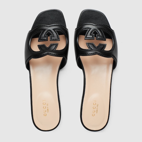 Mules à motif GG pour femme