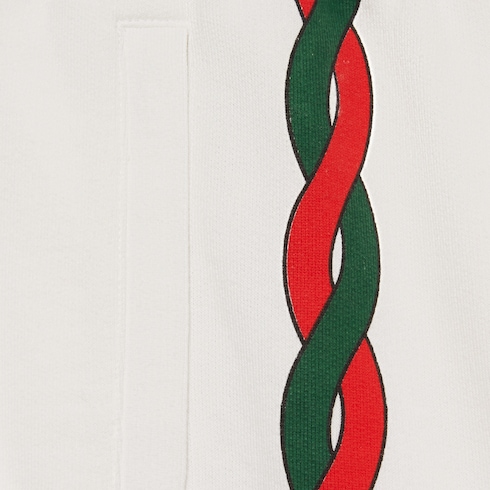 Short en jersey de coton à motif GG