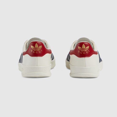 ガゼル〕adidas x Gucci ウィメンズ スニーカーホワイト レザー