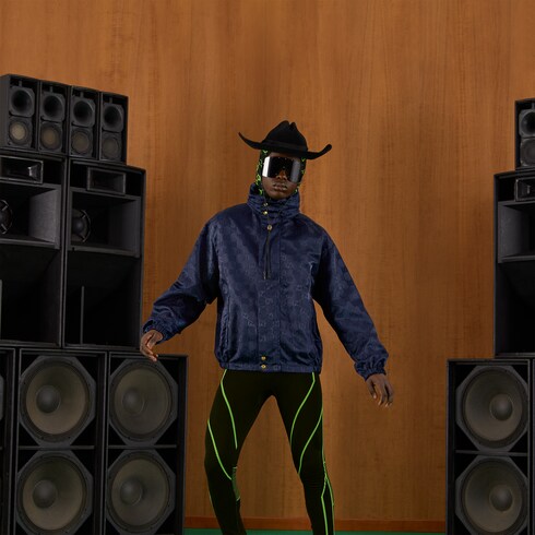 Gucci GG canvas nylon jacket. 7