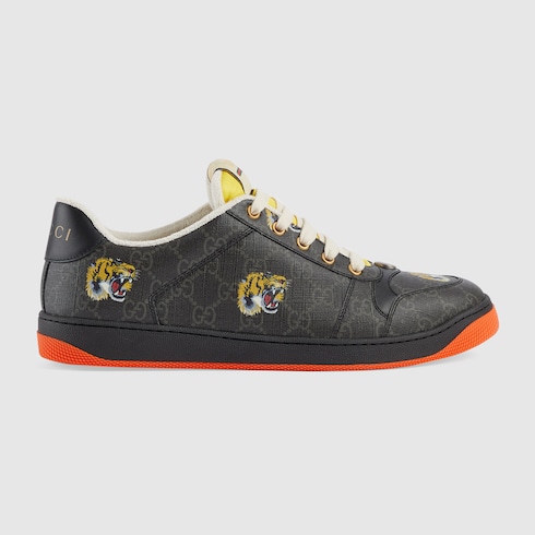 Gucci sneakers with store tiger head