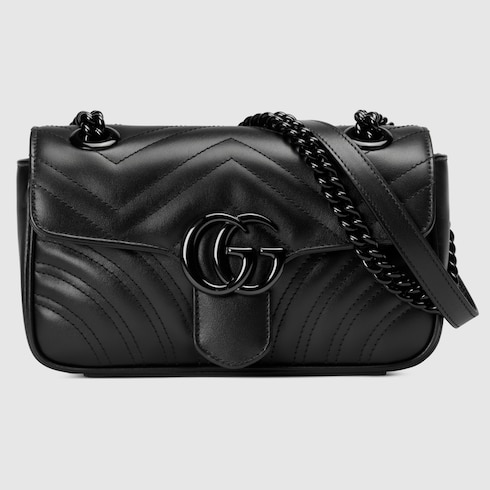 Borsa a spalla GG Marmont misura piccola