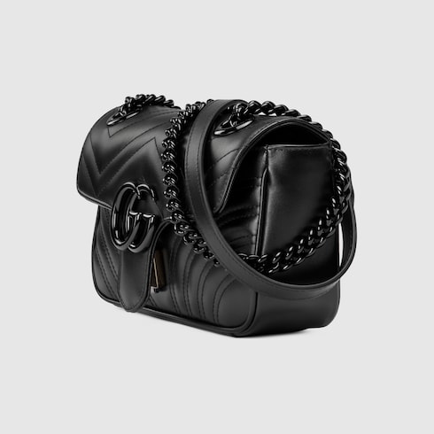 Borsa a spalla GG Marmont misura piccola