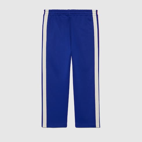 Pantaloni da jogging in blu | GUCCI® CH