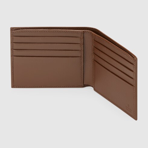 Wallet with Interlocking G in GG 