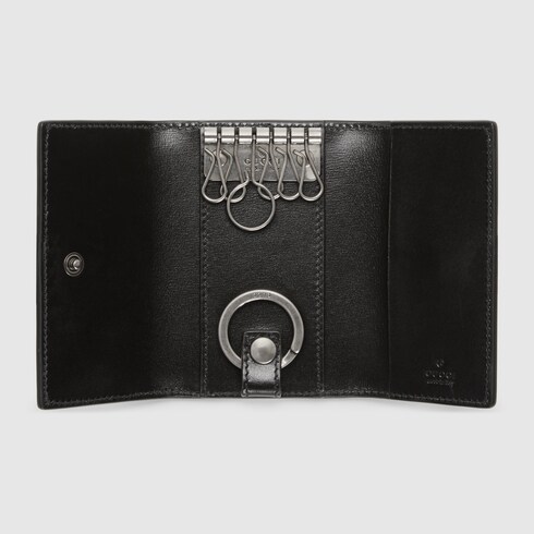 Gucci black key case sale