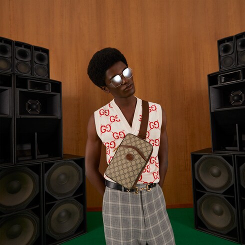 인터로킹 G 슬링 백팩