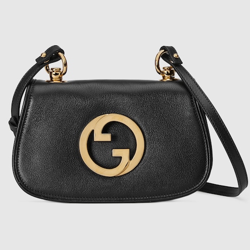 Black Blondie leather cross-body bag, Gucci