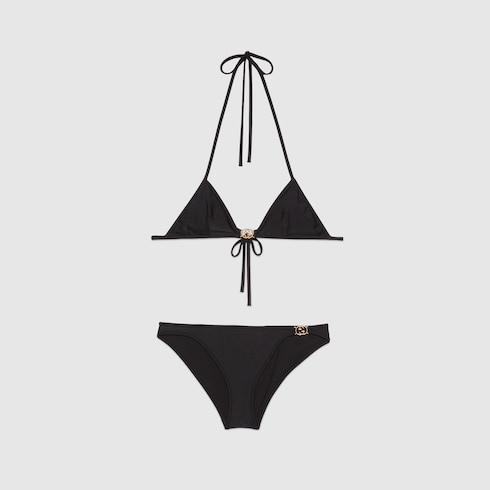 GG stretch jersey bikini