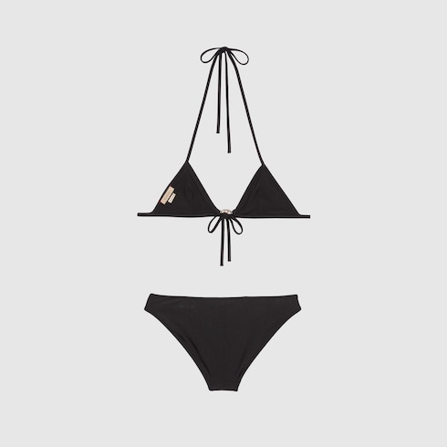 GG stretch jersey bikini