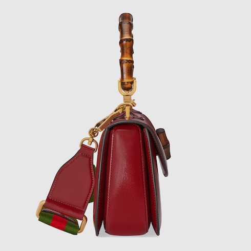 Gucci Bamboo 1947系列竹节小号手袋