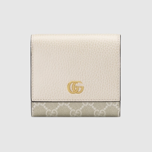 GG Marmont bi-colour medium wallet