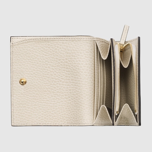 GG Marmont bi-colour medium wallet