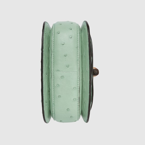 Gucci Bamboo 1947 Mini-Tasche aus Straußenleder