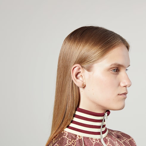 Orecchini Gucci Interlocking in oro 18 carati