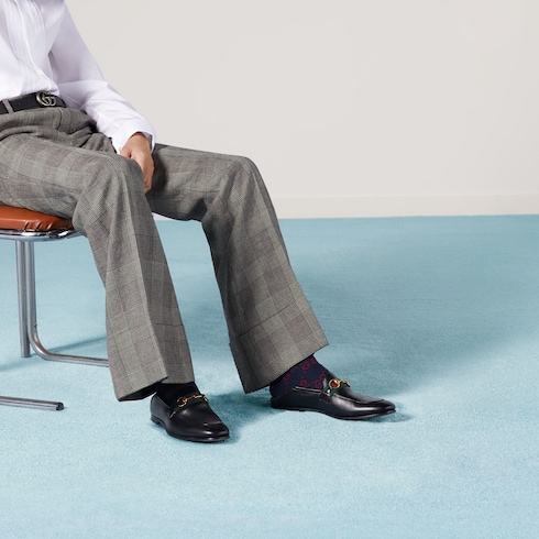 Gucci slip on loafers mens discount