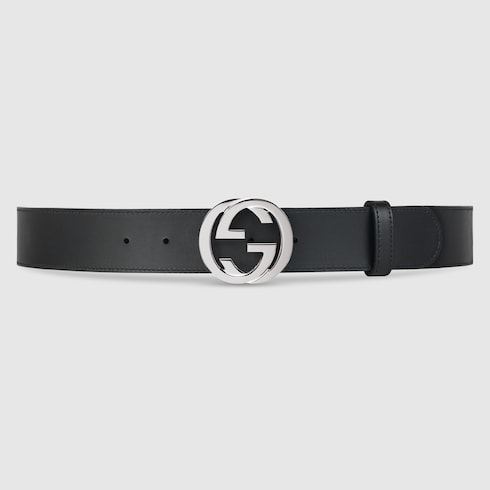 Reversible belt with Interlocking G buckle Detail 7