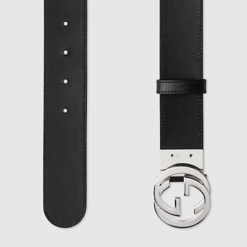 Ceinture réversible avec boucle GG