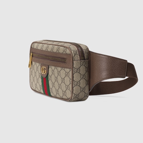 Ophidia GG Mini Belt Bag in Grey - Gucci