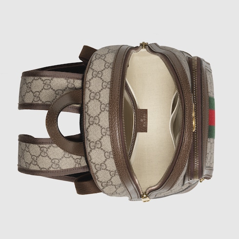 Ophidia GG small backpack in Beige GG Canvas GUCCI SI