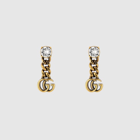 Double g earrings gucci new arrivals