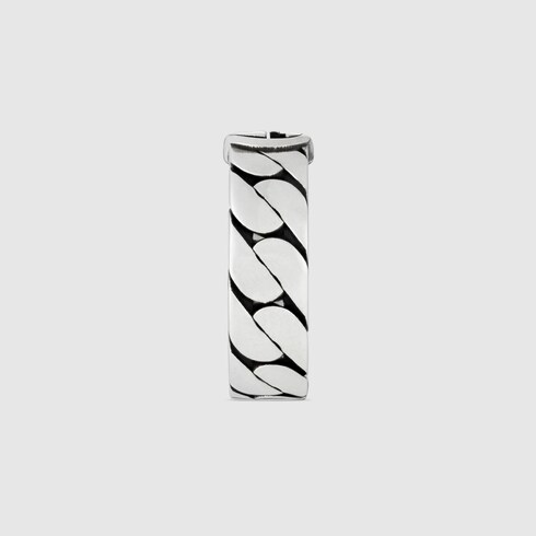 Wide Gucci Interlocking ring Detail 6