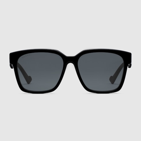 Specialized fit square-frame sunglasses