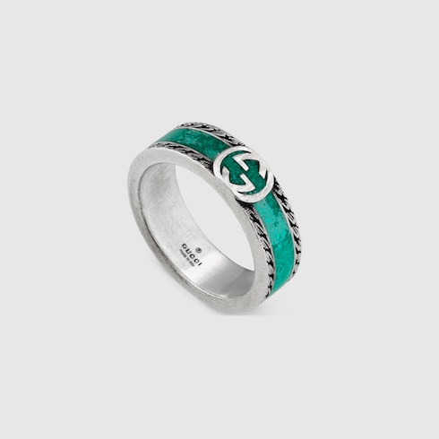 Gucci Interlocking ring Detail 2