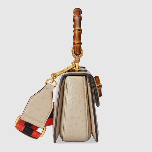 [구찌 뱀부 1947] 오스트리치 핸드백