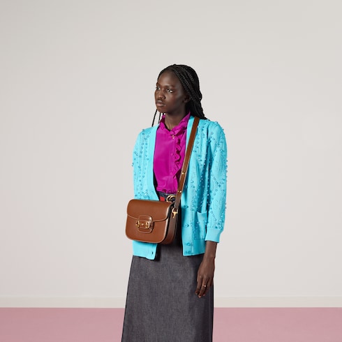 Gucci 马衔扣1955系列中号肩背包