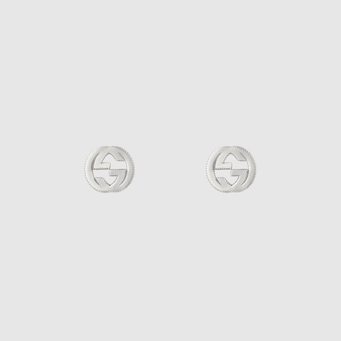 GUCCI GGロゴデザイン 耳あて ホワイト