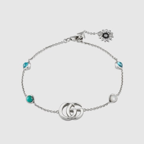 GG Marmont mother-of-pearl bracelet
