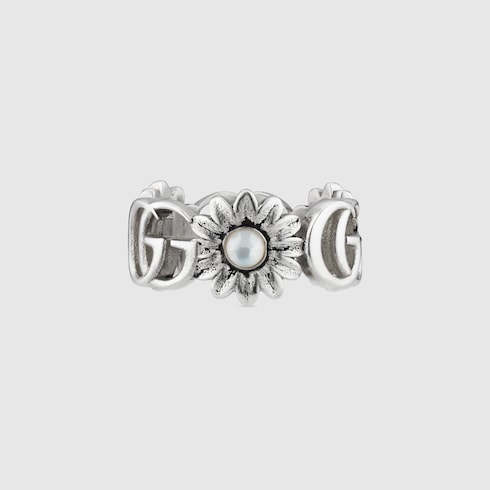 Double G mother of pearl ring
 Detail 7