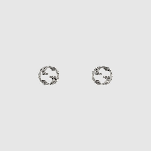 Pendientes de tuerca Gucci Interlocking