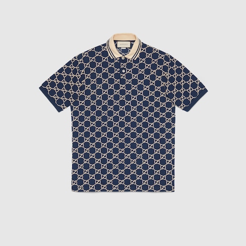 GG stretch cotton polo