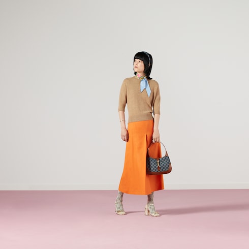 Cashmere top with Horsebit