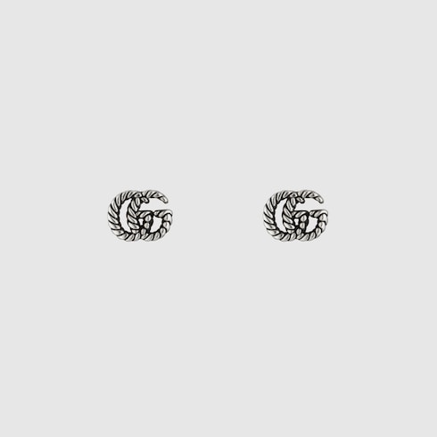 Gucci double deals g earrings gold